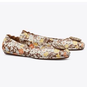 NIB Tory Burch Minnie Travel Ballet Flats